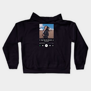 Stereo Music Player - Say Yes To Heaven Kids Hoodie